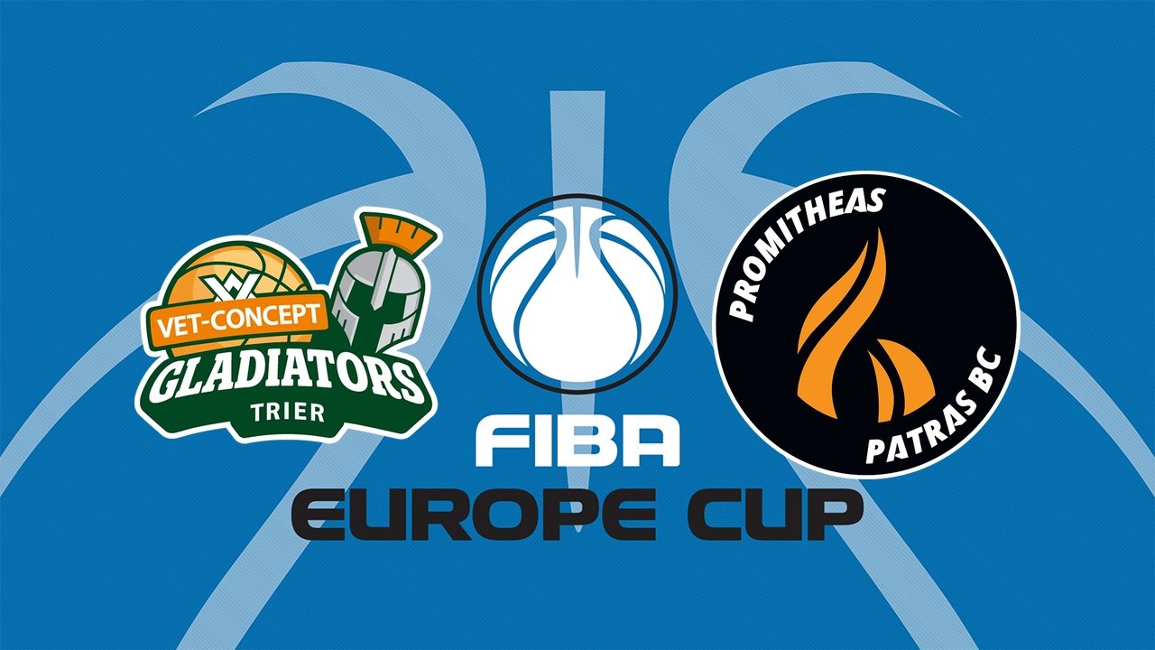 Gladiators Trier vs Promitheas Patras BC poster
