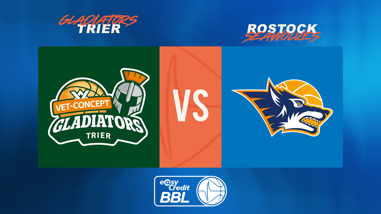 Gladiators Trier vs Rostock Seawolves poster