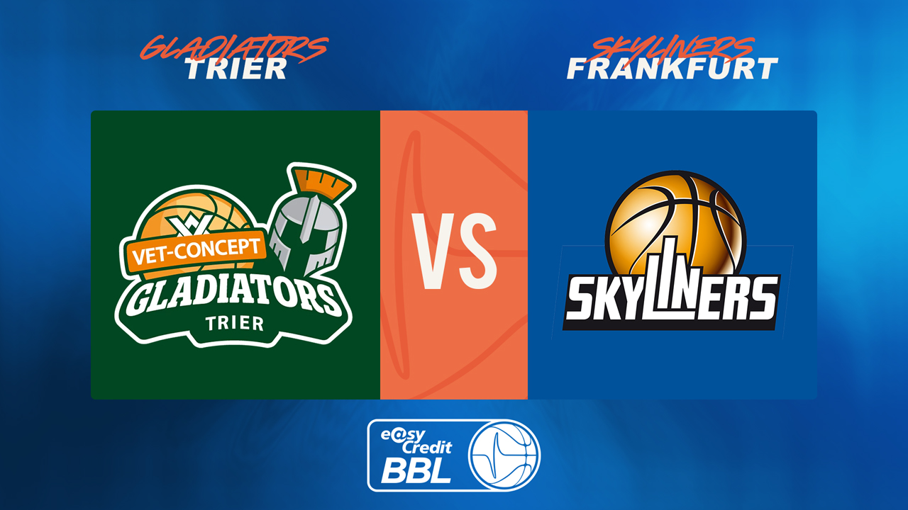 Gladiators Trier vs Skyliners Frankfurt poster