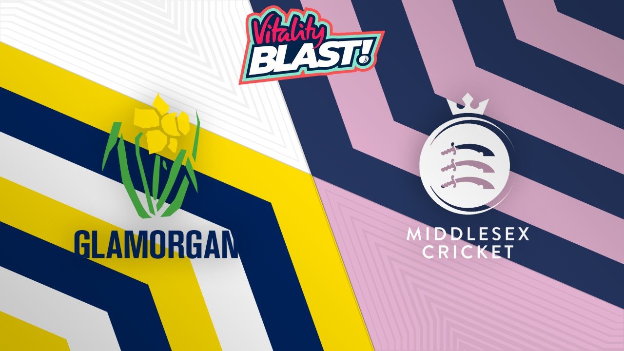 Glamorgan t20 vs Middlesex t20 poster