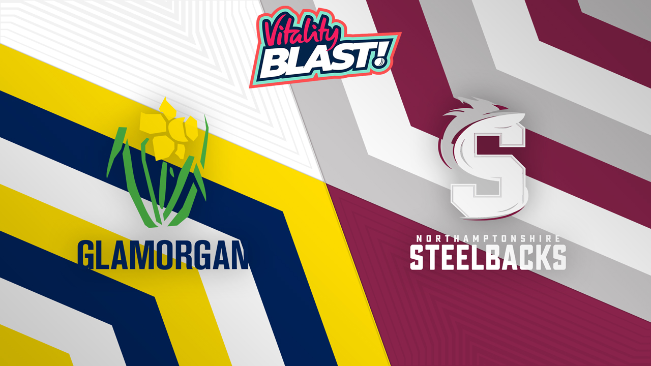 Glamorgan t20 vs Northants Steelbacks poster