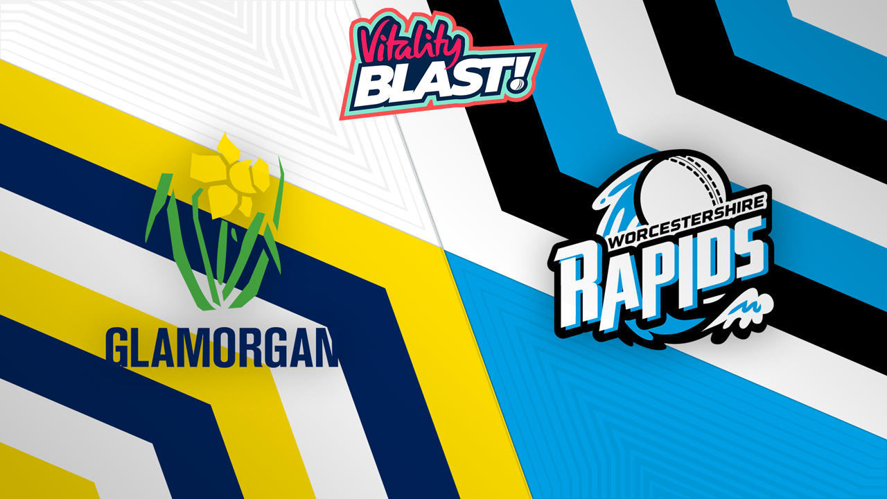 Glamorgan t20 vs Worcestershire Rapids poster