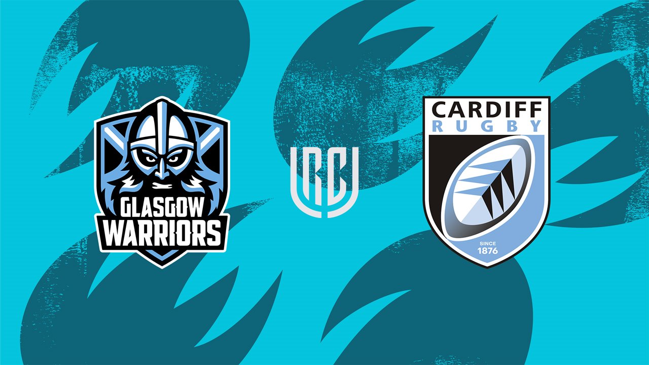 Glasgow vs Cardiff Rugby poster