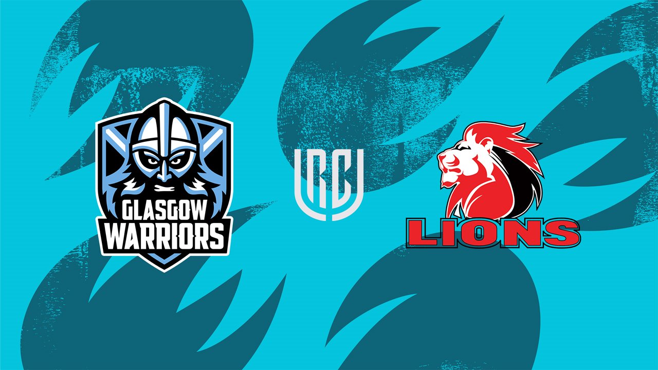 Glasgow vs Lions poster
