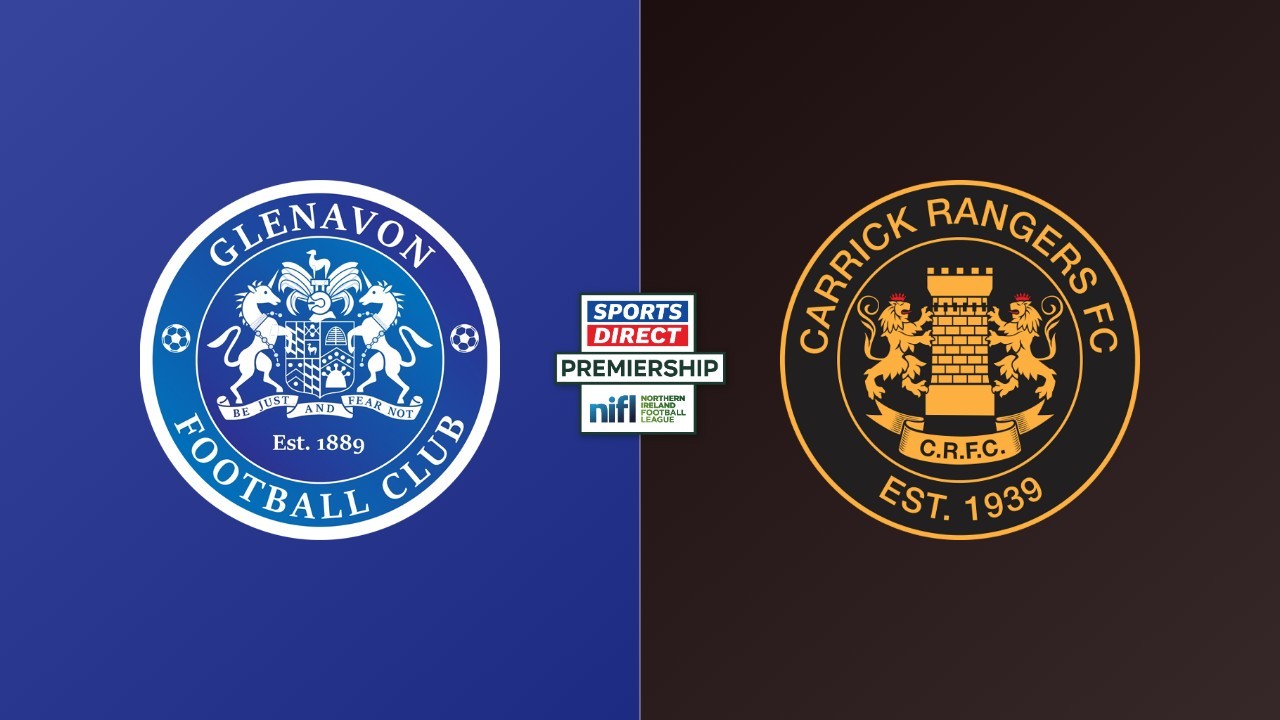 Glenavon vs Carrick Rangers poster