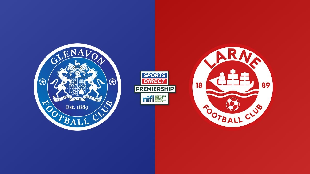 Glenavon vs Larne poster