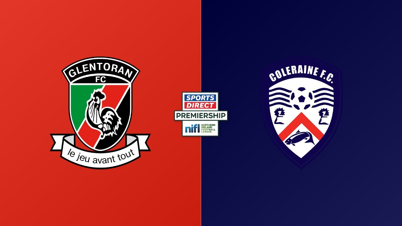 Glentoran vs Coleraine poster