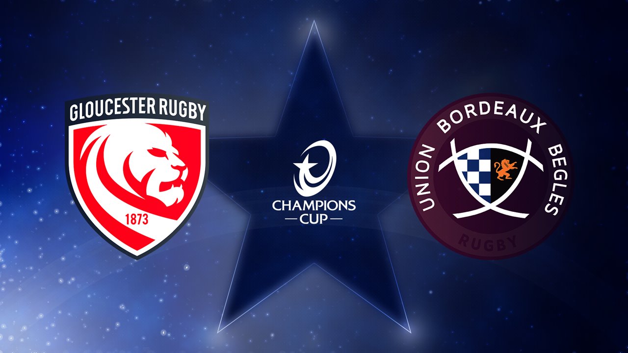 Gloucester vs Union Bordeaux Bègles poster