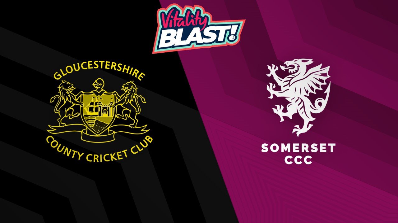 Gloucestershire t20 vs Somerset t20 poster