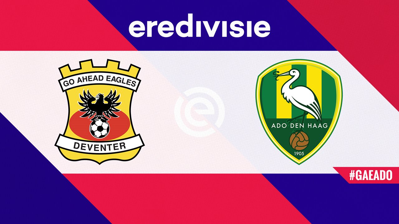 Go Ahead Eagles vs ADO Den Haag poster