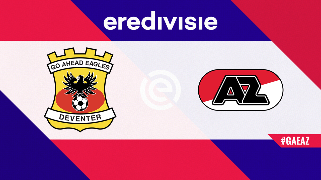 Go Ahead Eagles vs AZ Alkmaar poster