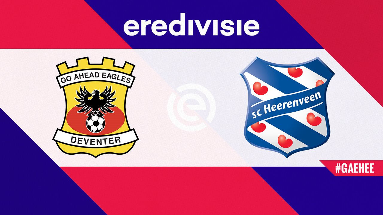 Go Ahead Eagles vs Heerenveen poster