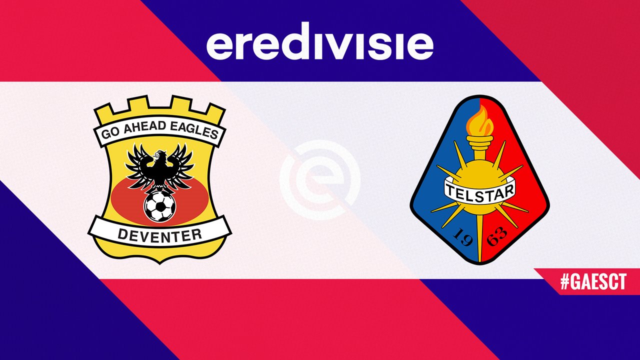 Go Ahead Eagles vs Telstar poster