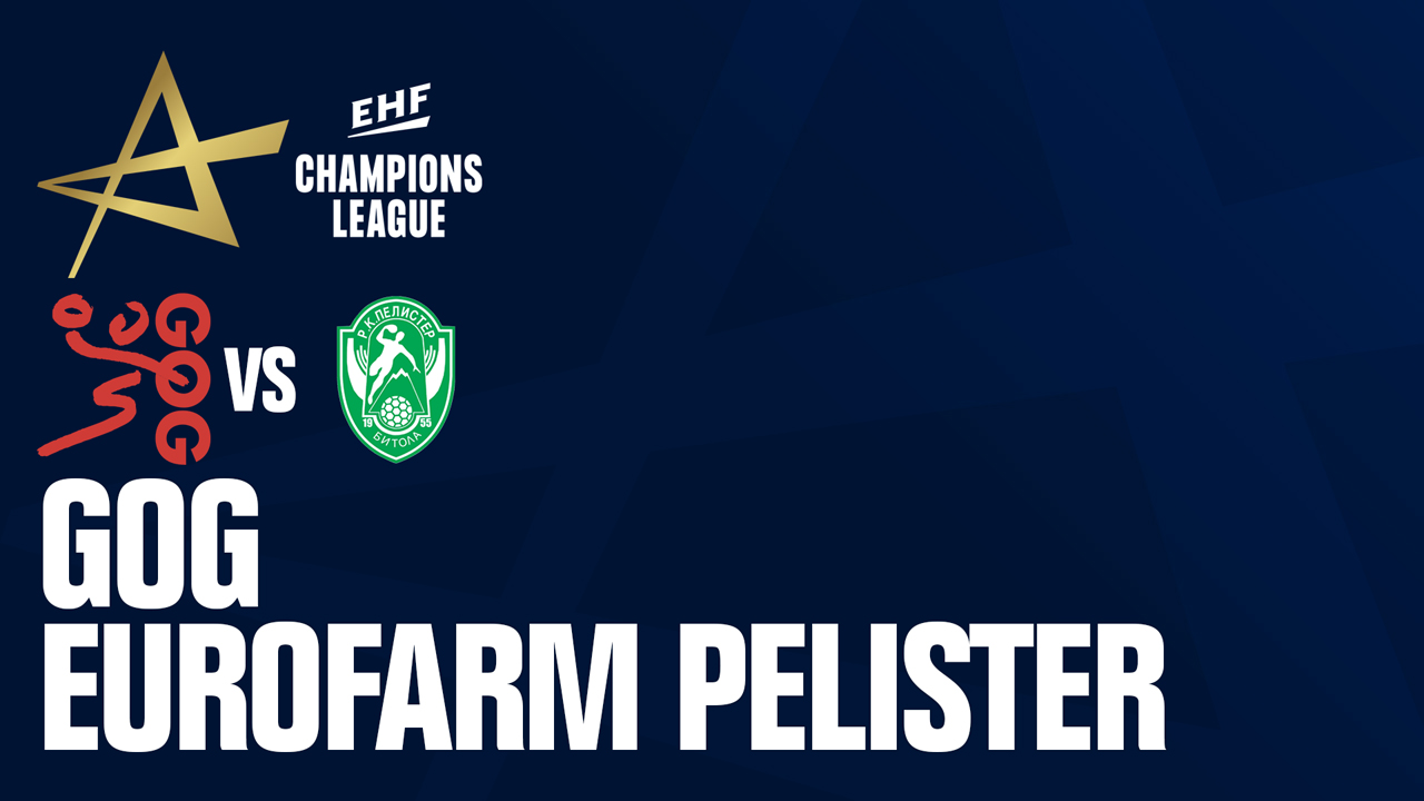 GOG Håndbold vs RK Eurofarm Pelister poster
