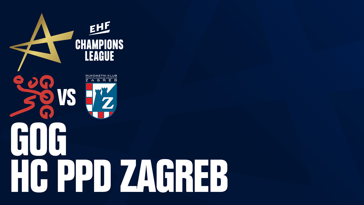 GOG Håndbold vs RK PPD Zagreb poster