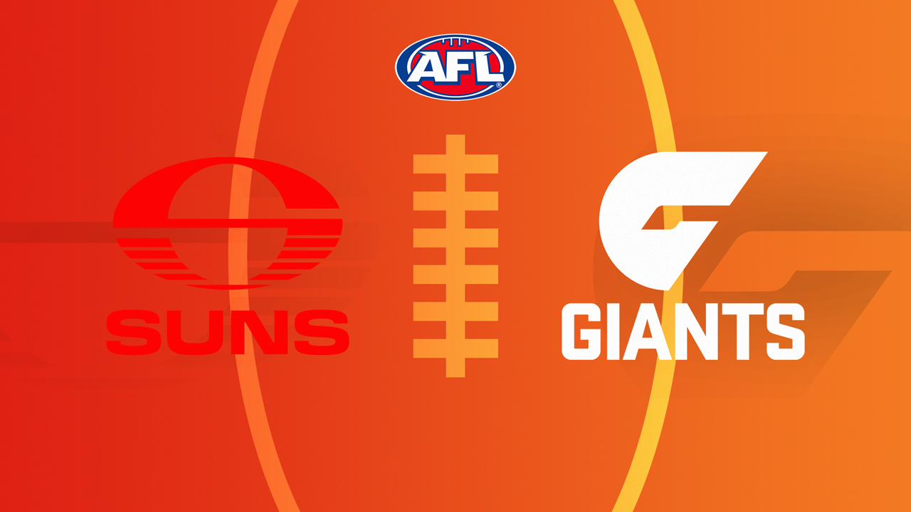 Gold Coast Football Club vs Greater Western Sydney Giants poster