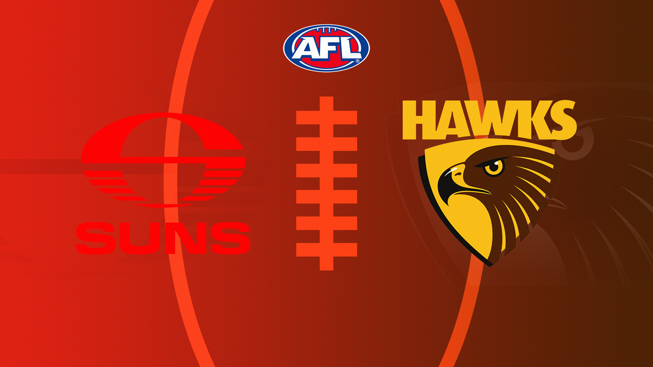 Gold Coast Football Club vs Hawthorn Football Club poster
