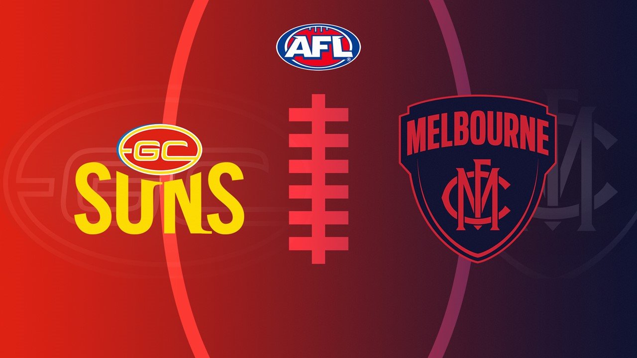 Gold Coast Football Club vs Melbourne Football Club poster
