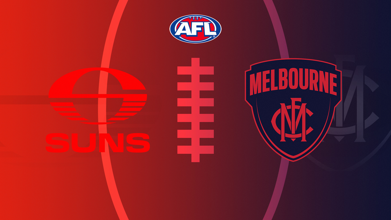 Gold Coast Football Club vs Melbourne Football Club poster