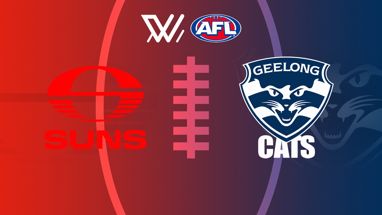 Gold Coast Suns Women vs Geelong Cats Women poster