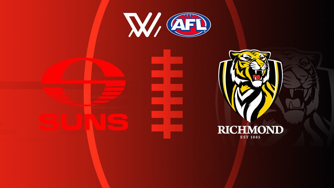 Gold Coast Suns Women vs Richmond Tigers Women poster