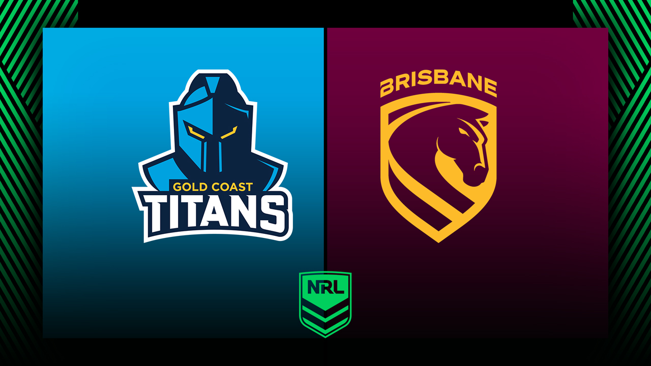 Gold Coast Titans vs Brisbane Broncos poster