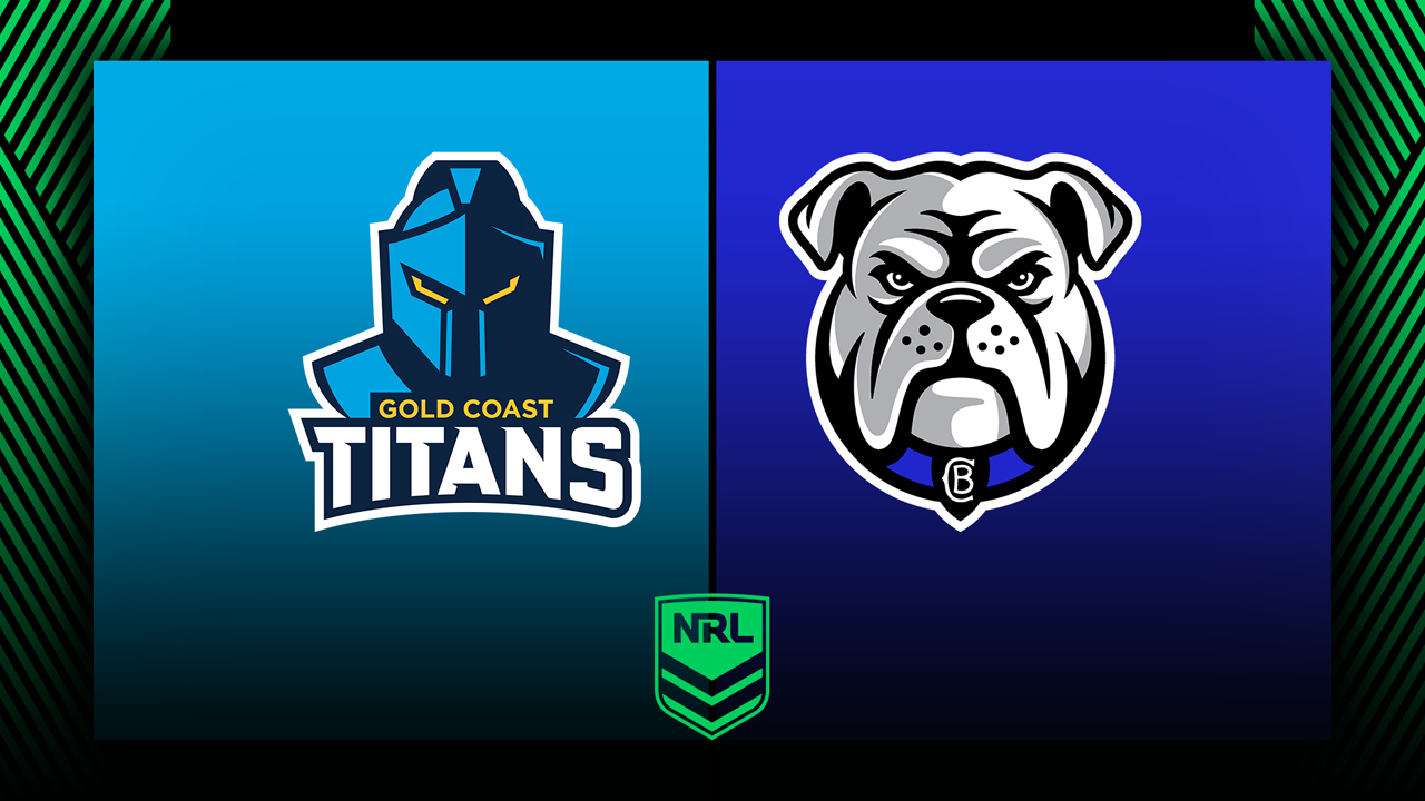 Gold Coast Titans vs Canterbury Bankstown Bulldogs poster