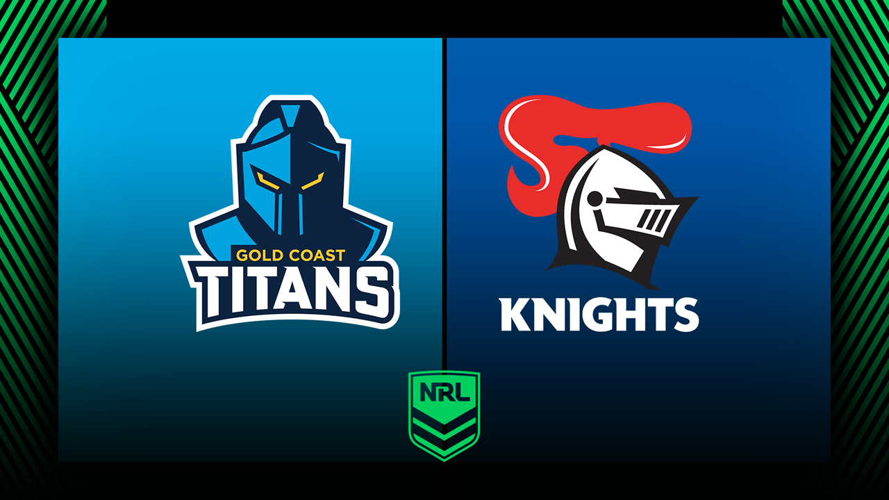 Gold Coast Titans vs Newcastle Knights poster