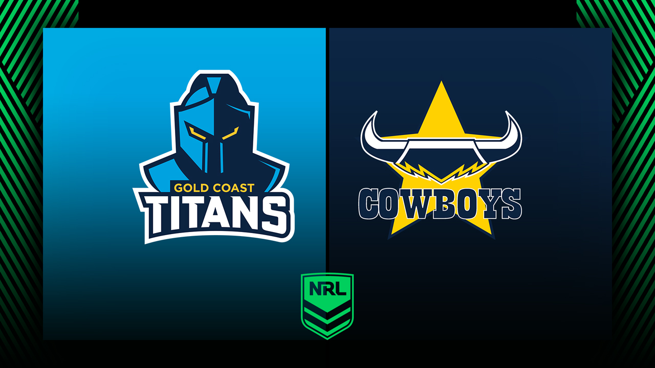 Gold Coast Titans vs North Queensland Cowboys poster
