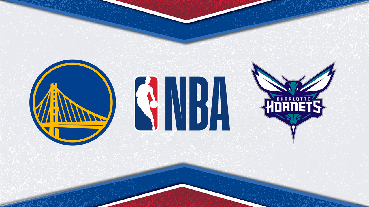 Golden State Warriors vs Charlotte Hornets poster