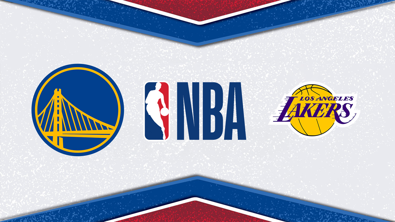 Golden State Warriors vs Los Angeles Lakers poster