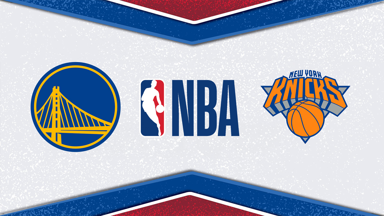 Golden State Warriors vs New York Knicks poster