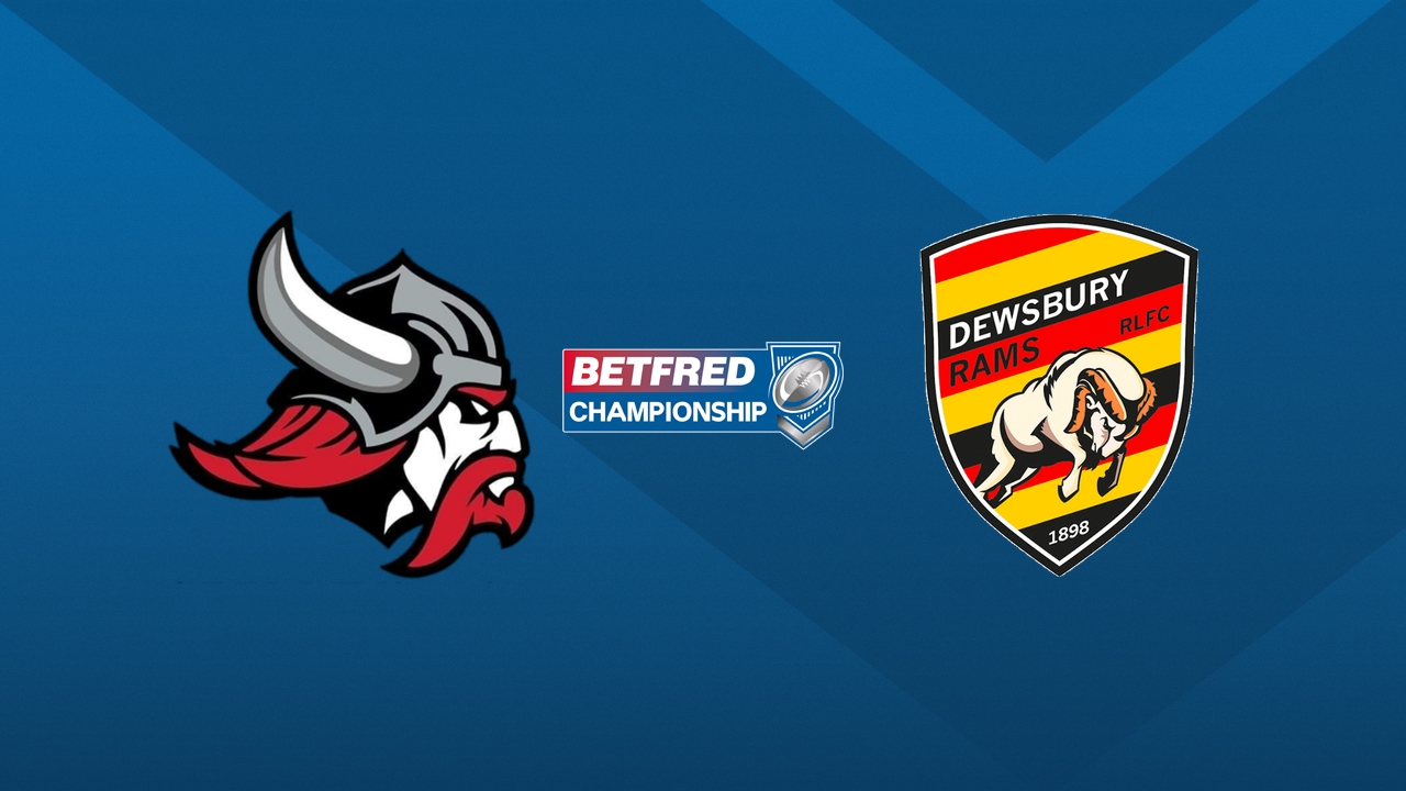 Goole Vikings vs Dewsbury Rams poster