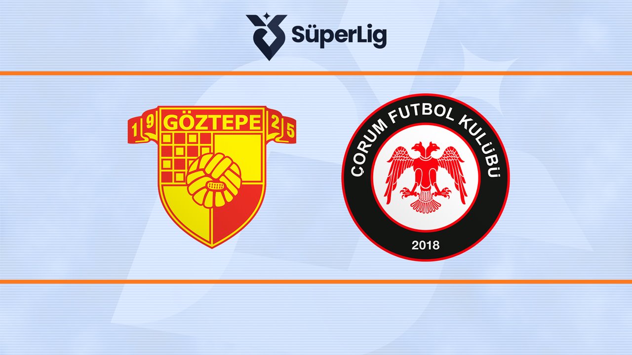 Göztepe vs Çorum poster