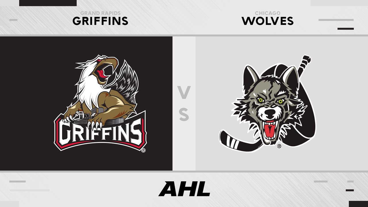 Grand Rapids Griffins vs Chicago Wolves poster