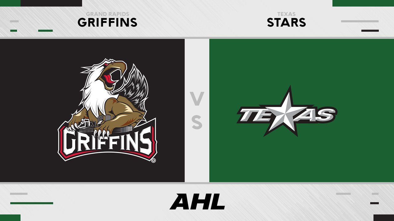 Grand Rapids Griffins vs Texas Stars poster