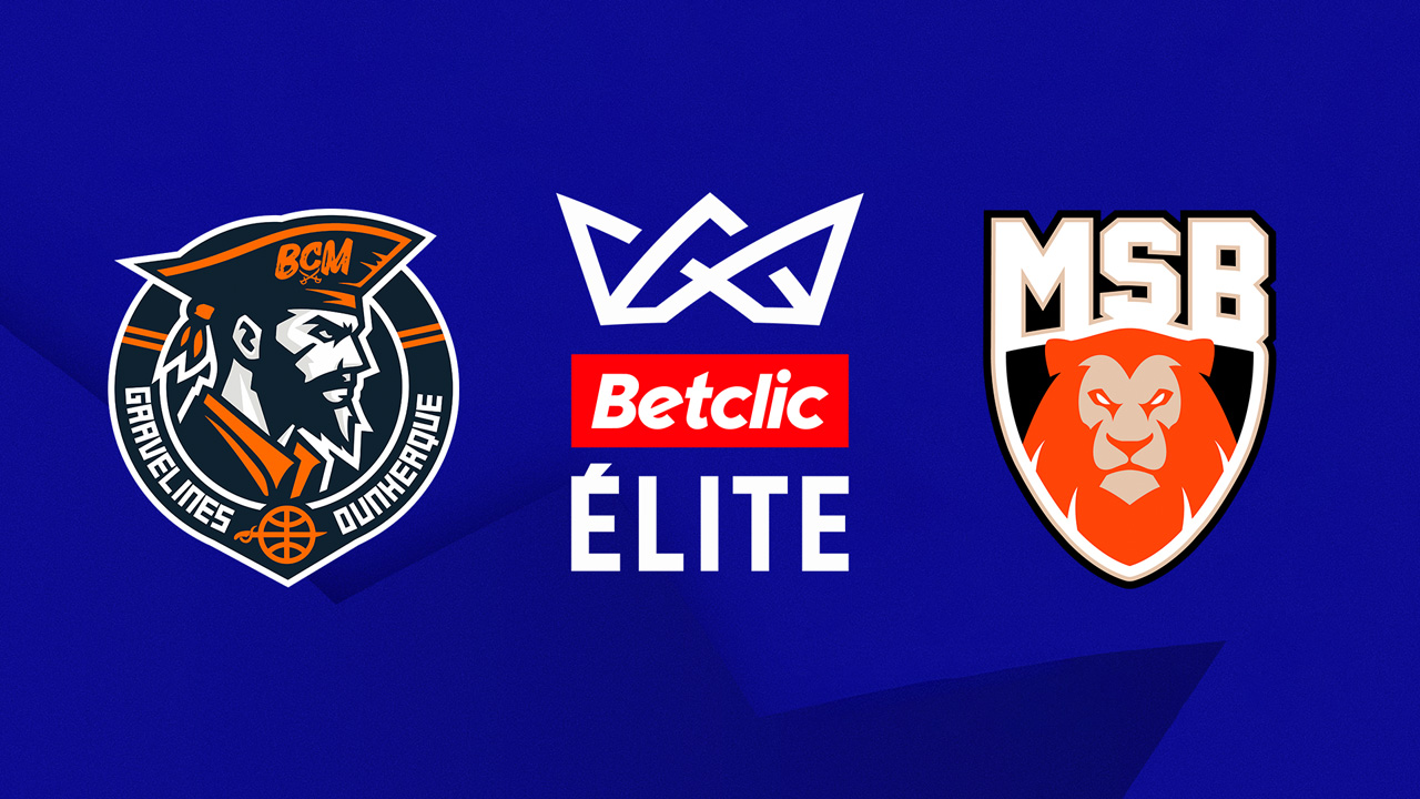 Gravelines-Dunkerque vs Le Mans Sarthe Basket poster