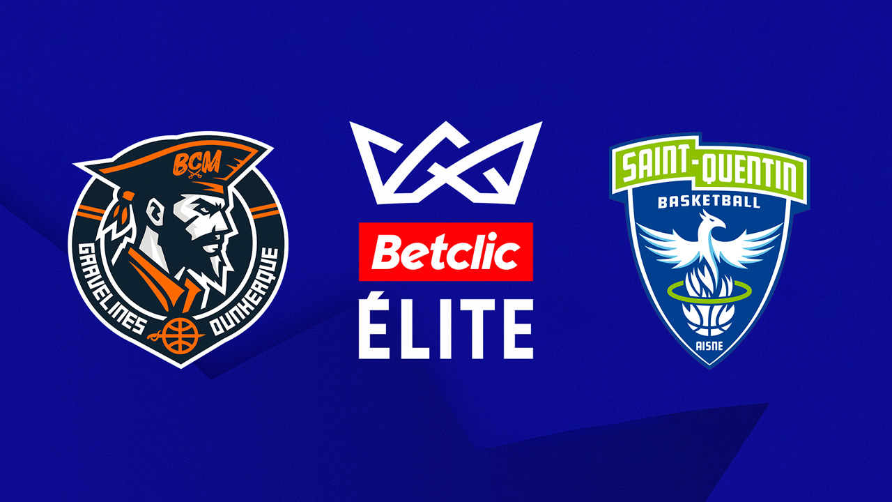 Gravelines-Dunkerque vs Saint-Quentin Basket-Ball poster