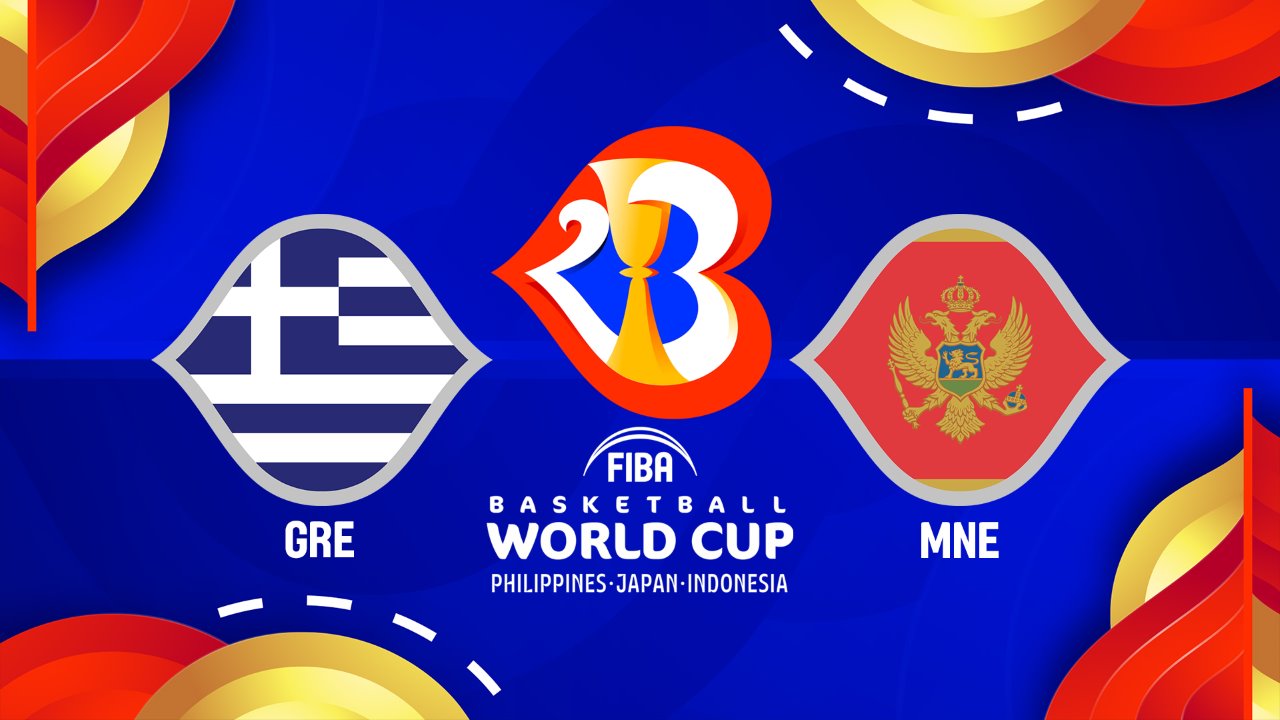 Greece Basketball vs Montenegro Basketball poster