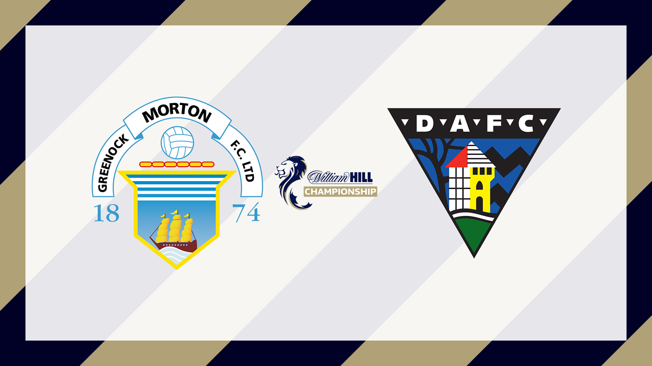 Greenock Morton vs Dunfermline Athletic poster