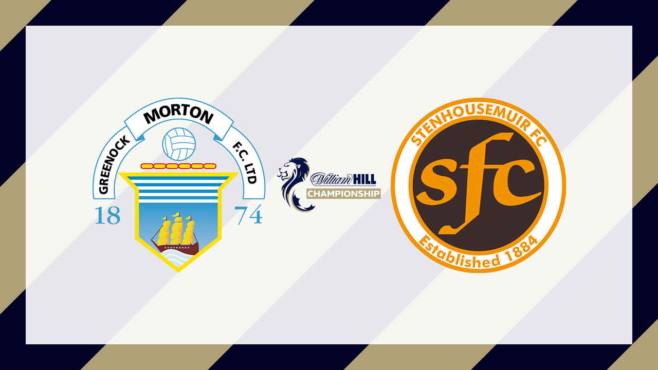Greenock Morton vs Stenhousemuir poster