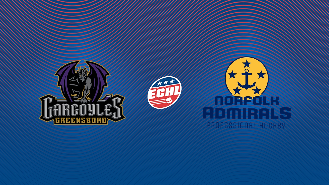 Greensboro Gargoyles vs Norfolk Admirals poster