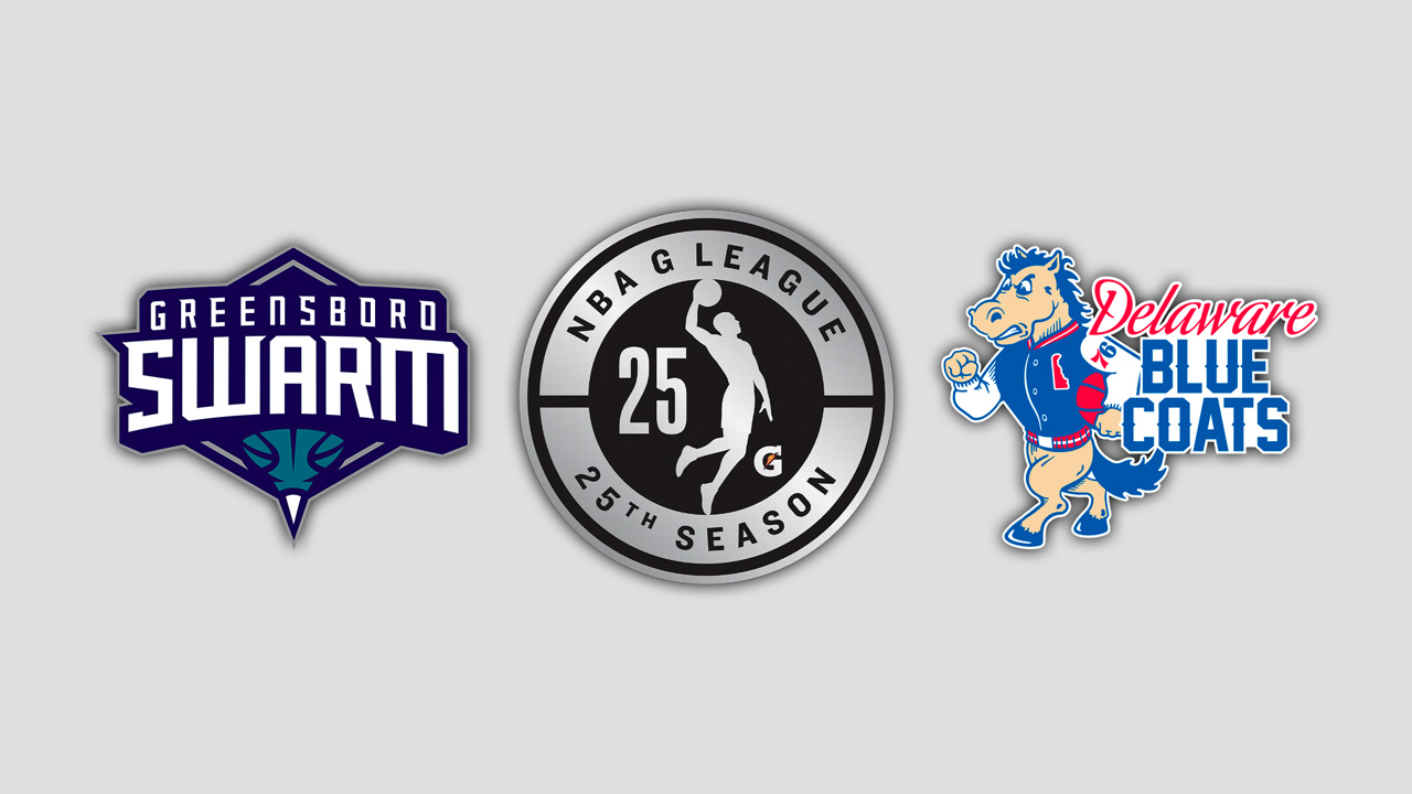 Greensboro Swarm vs Delaware Blue Coats poster