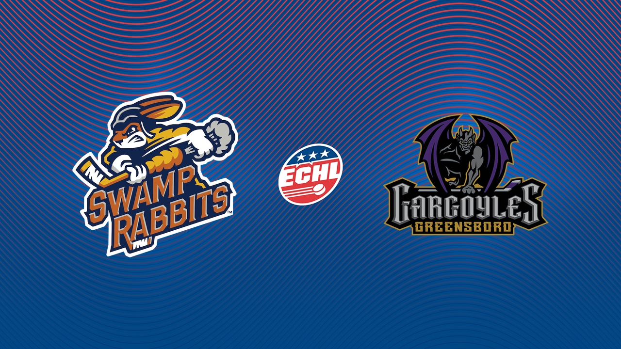 Greenville Swamp Rabbits vs Greensboro Gargoyles poster