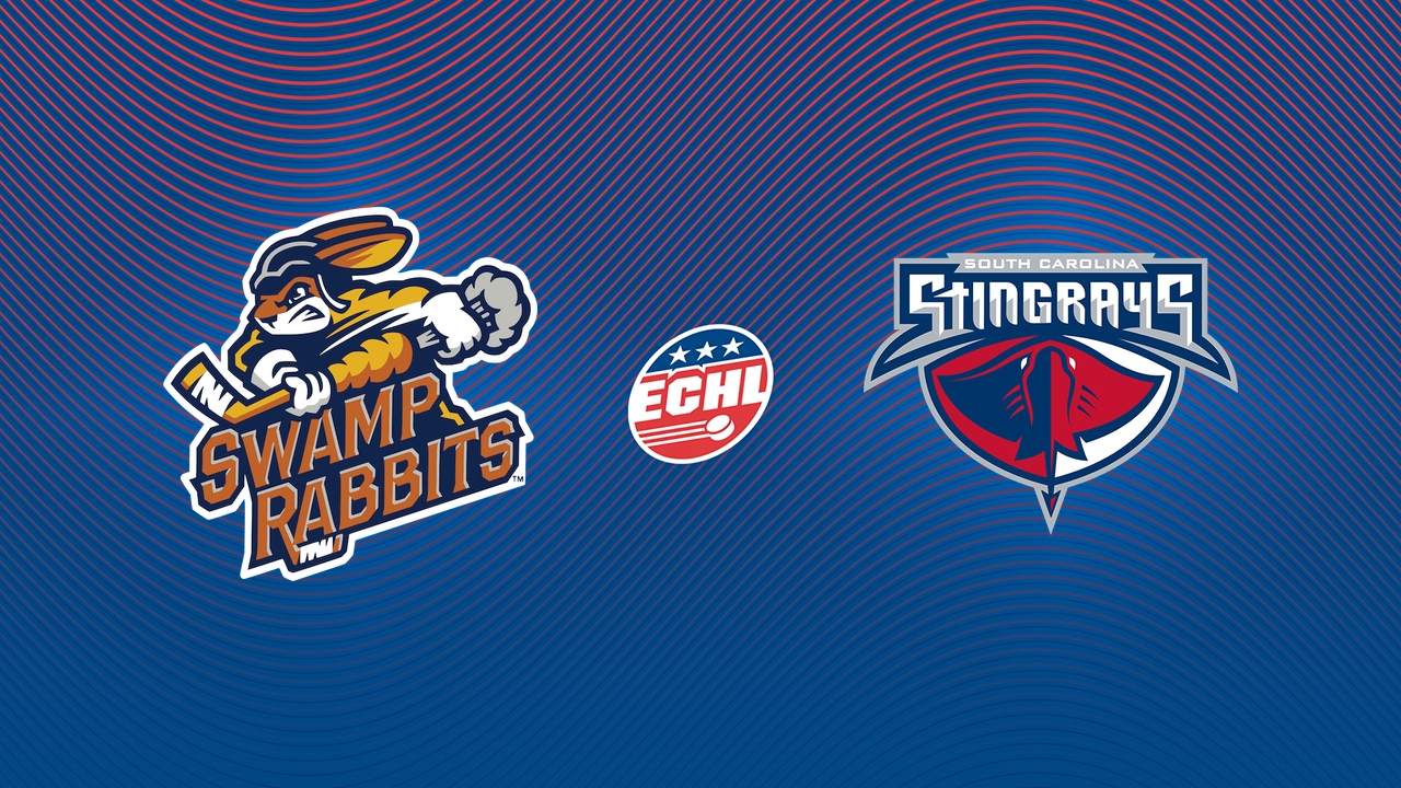 Greenville Swamp Rabbits vs South Carolina Stingrays poster
