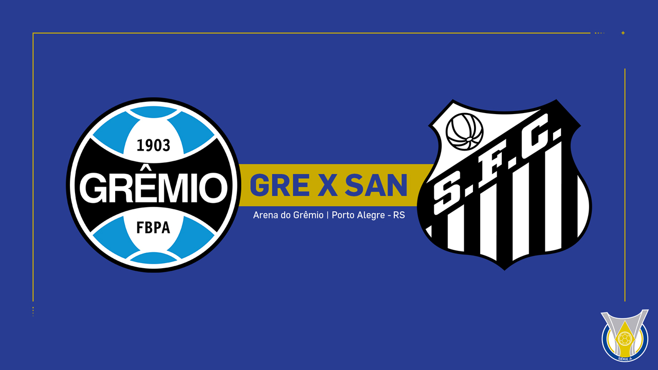 Grêmio vs Santos poster