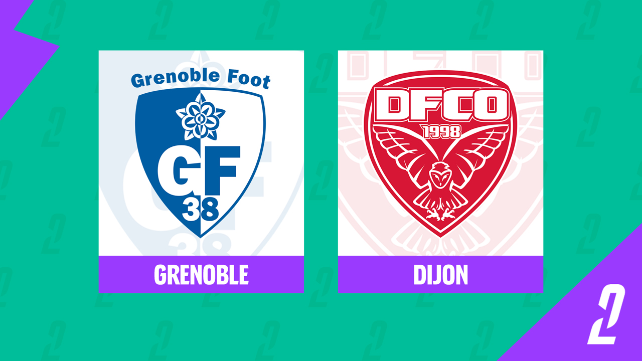 Grenoble vs Dijon poster