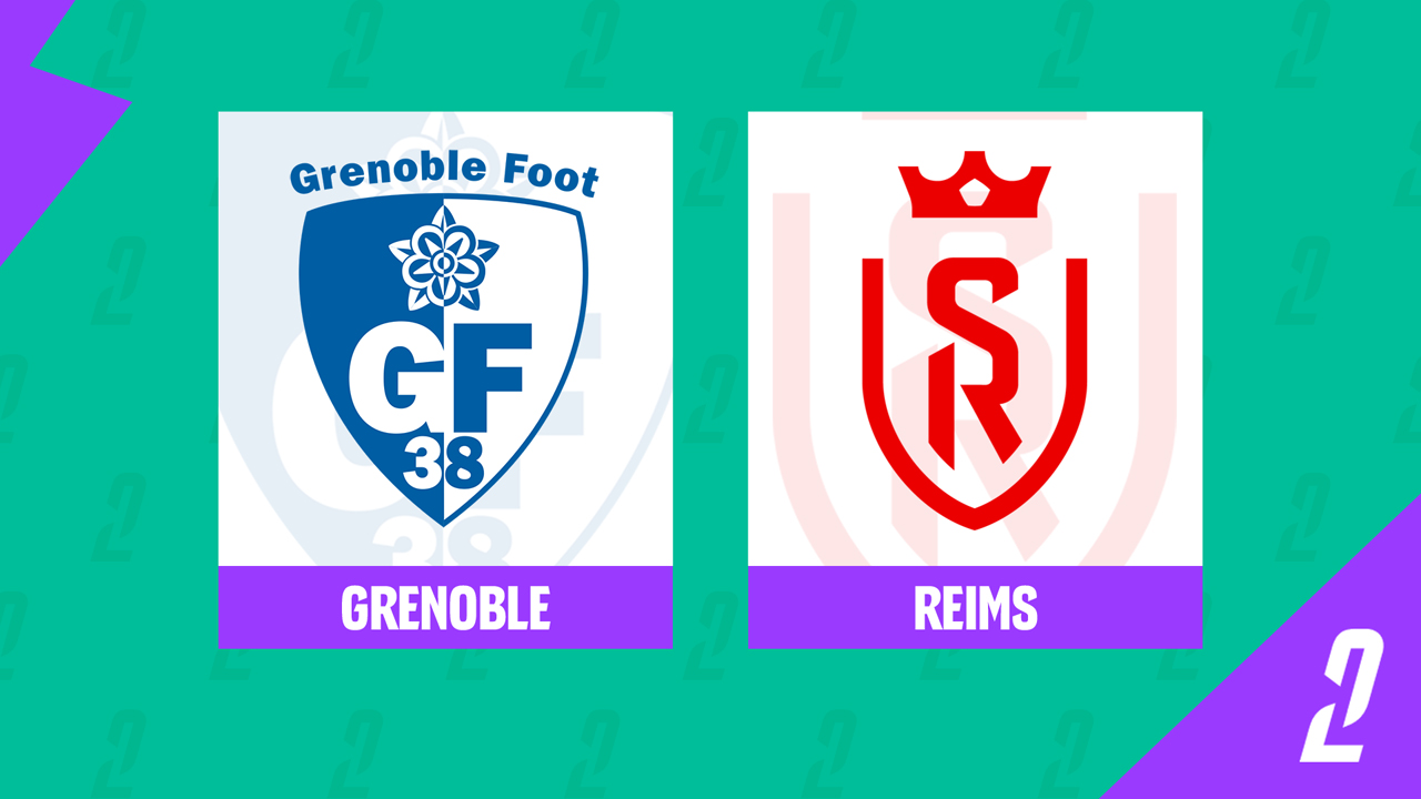 Grenoble vs Stade de Reims poster