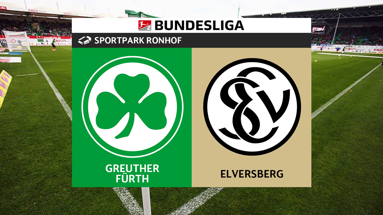 Greuther Fürth vs Elversberg poster