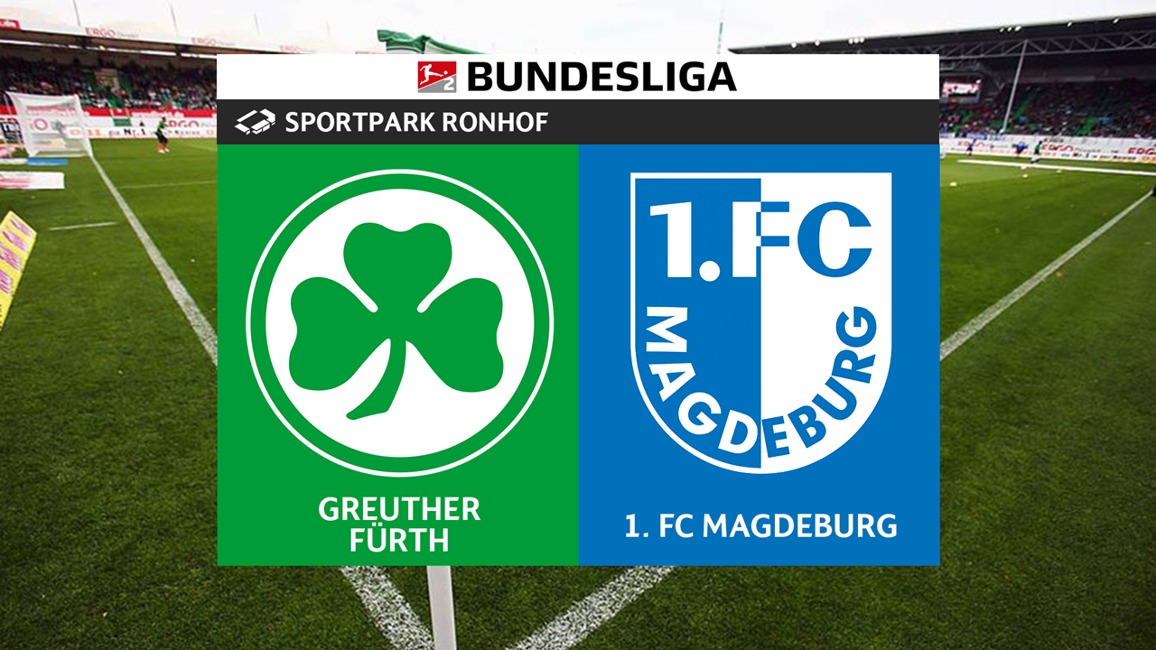 Greuther Fürth vs Magdeburg poster